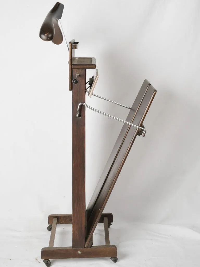 1950s French Wooden Clothes Valet Stand