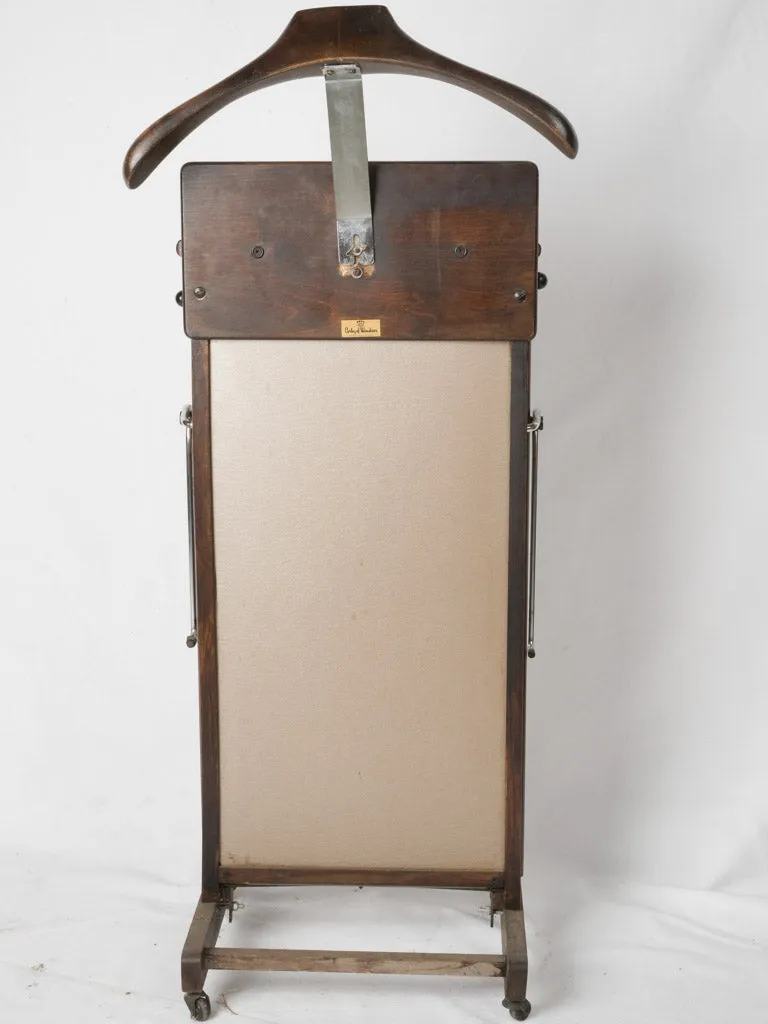 1950s French Wooden Clothes Valet Stand