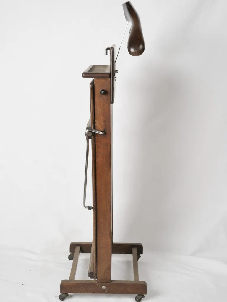 1950s French Wooden Clothes Valet Stand