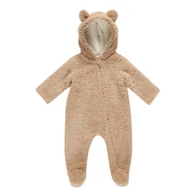 Bear Jumpsuit - Beige