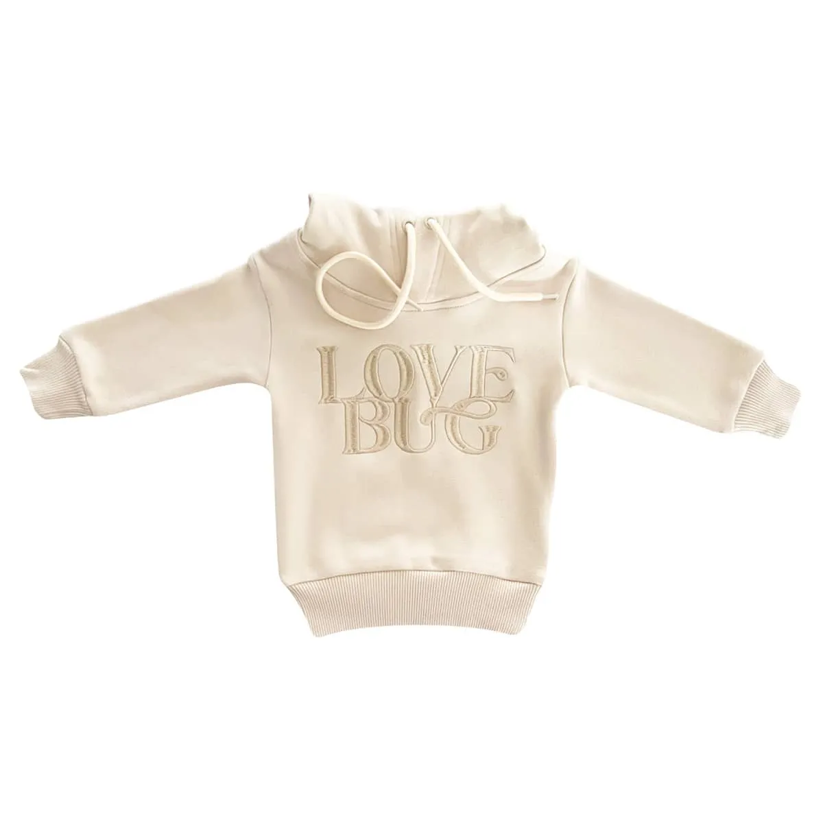 Bencer & Hazelnut Love Bug Hoodie - Oatmeal - 000