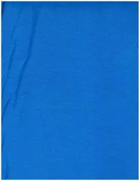 Blue Jersey Knit Stretched Fabric Slip On Headwrap