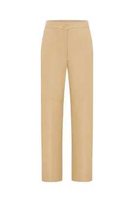 Butterscotch Italian Leather Pant