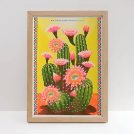 Cactus- A3 Risograph Print