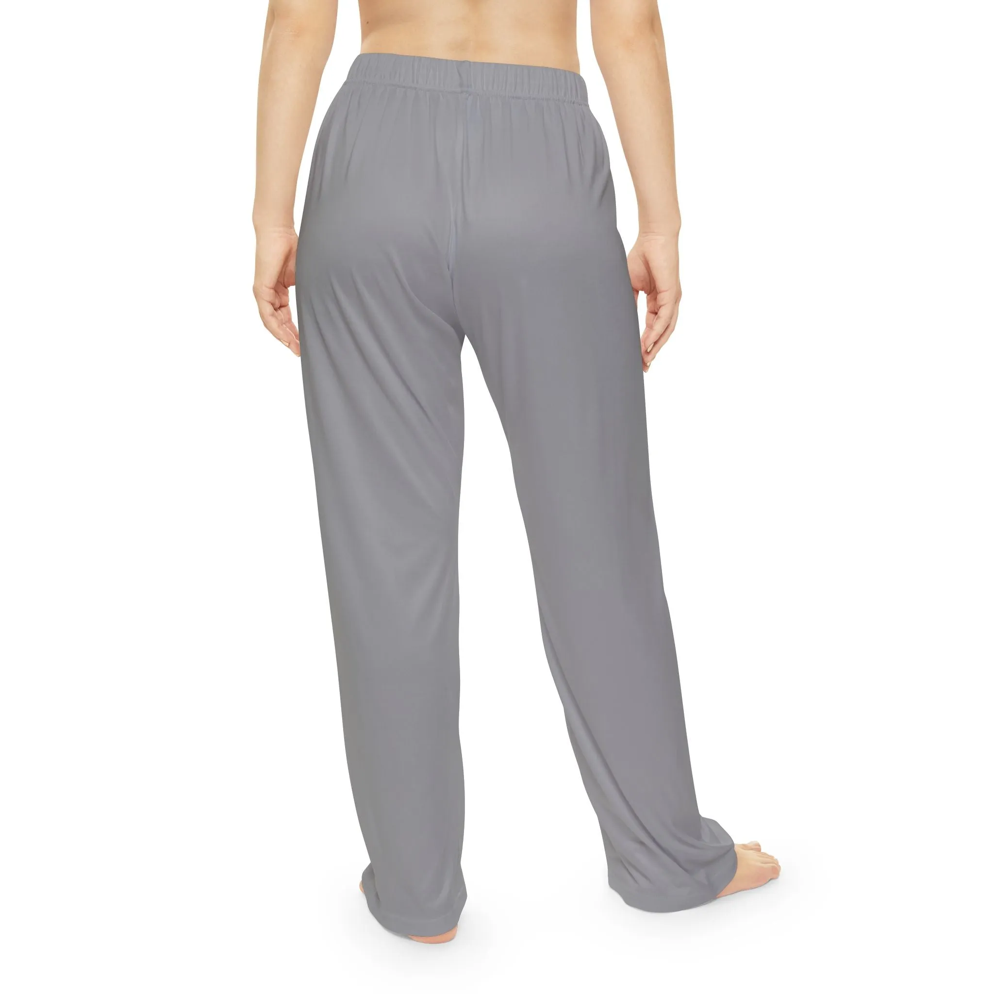 Cherry Bow Pajama Pants in Grey