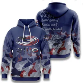 Elite Mens Hoodie – ESD 947 Navy America