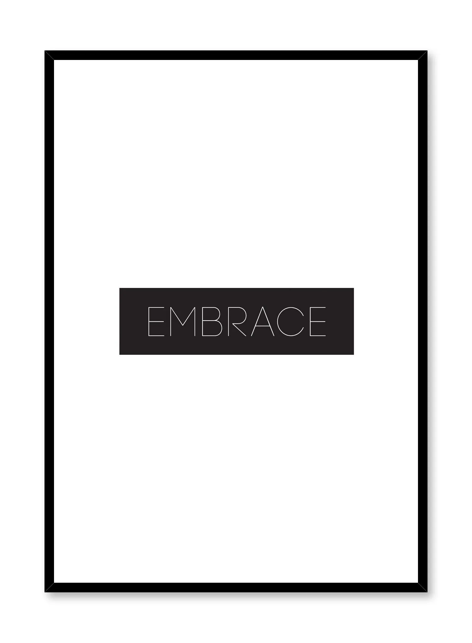 Embrace, Poster