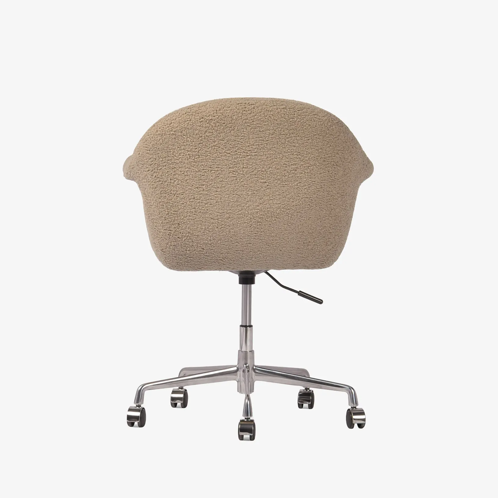 Four Hands Suerte Desk Chair in Camel Sheepskin