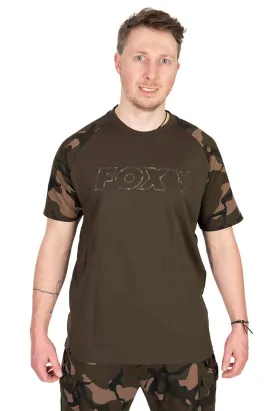 Fox Khaki/Camo Outline T-Shirt