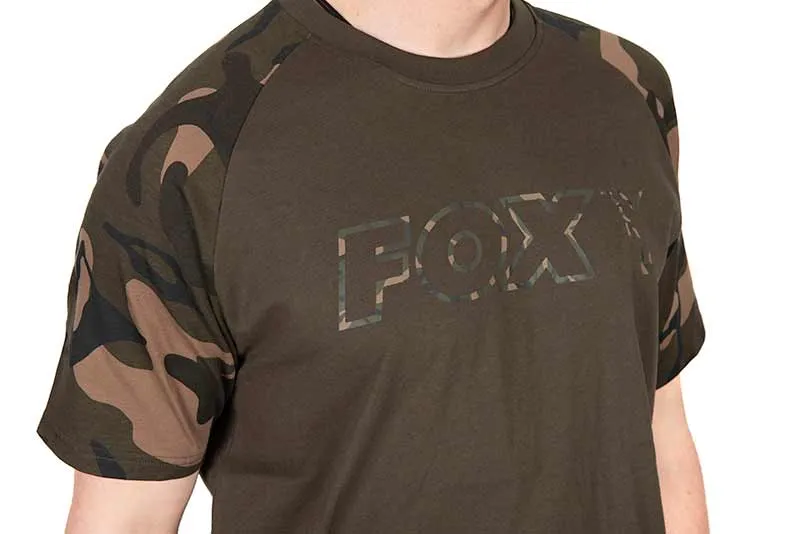 Fox Khaki/Camo Outline T-Shirt