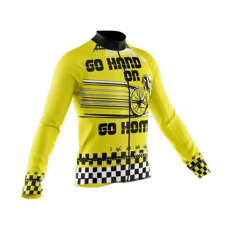 Go Hard or go Home (Yellow) Thermal Club Jersey