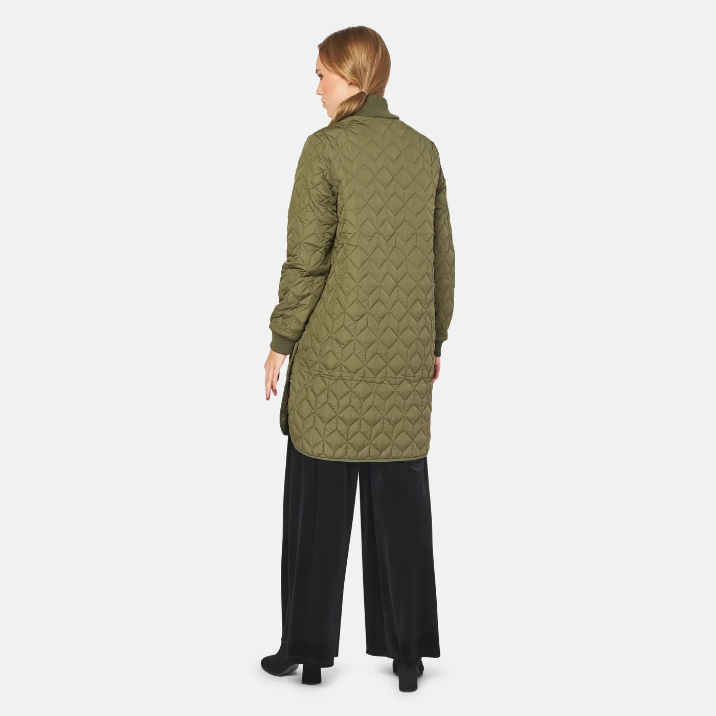 Ilse Jacobsen Art06 Quilted Coat | Army