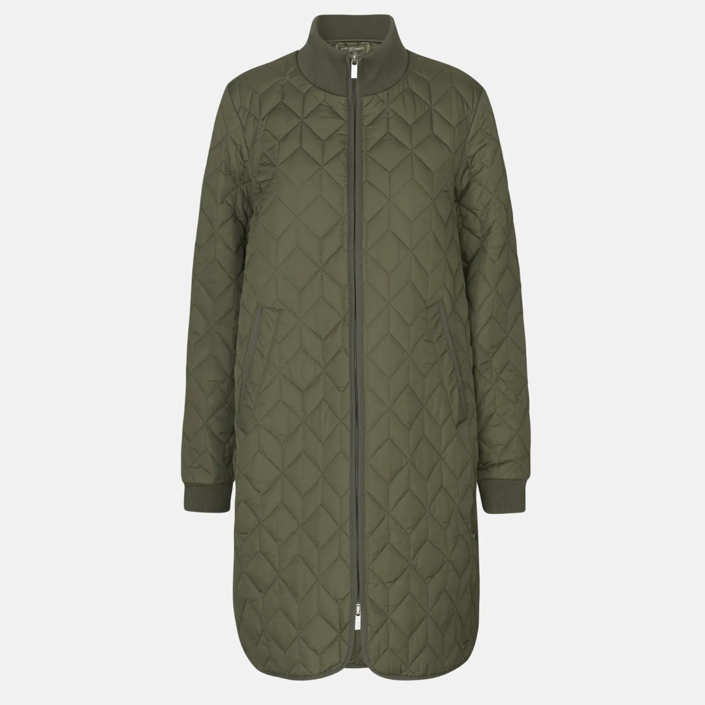 Ilse Jacobsen Art06 Quilted Coat | Army