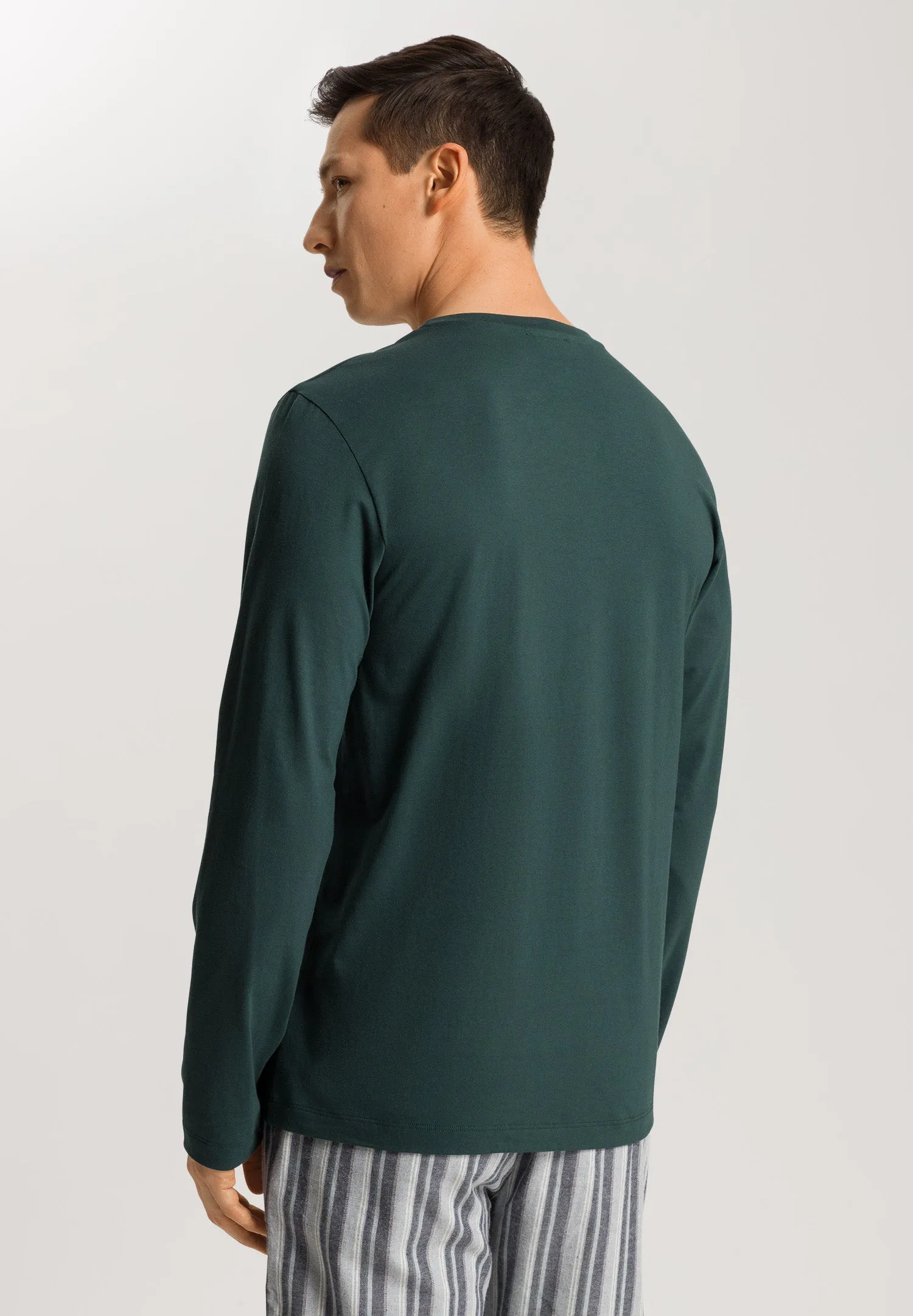 Living Shirts Cotton Crew Neck Top | Laurel 75053-2743