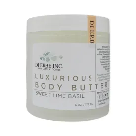 Luxurious Sweet Lime Basil Body Butter