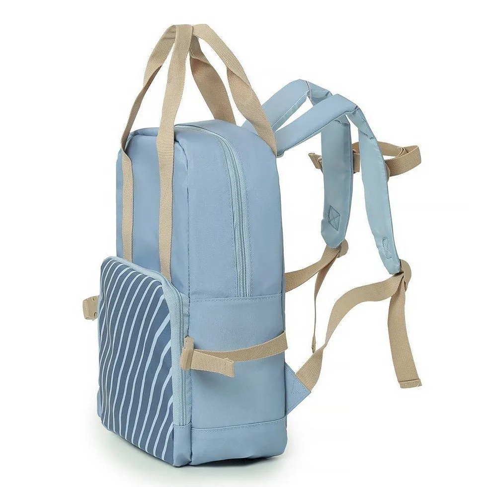 Monnëka Thermal Backpack | Stripes Blue