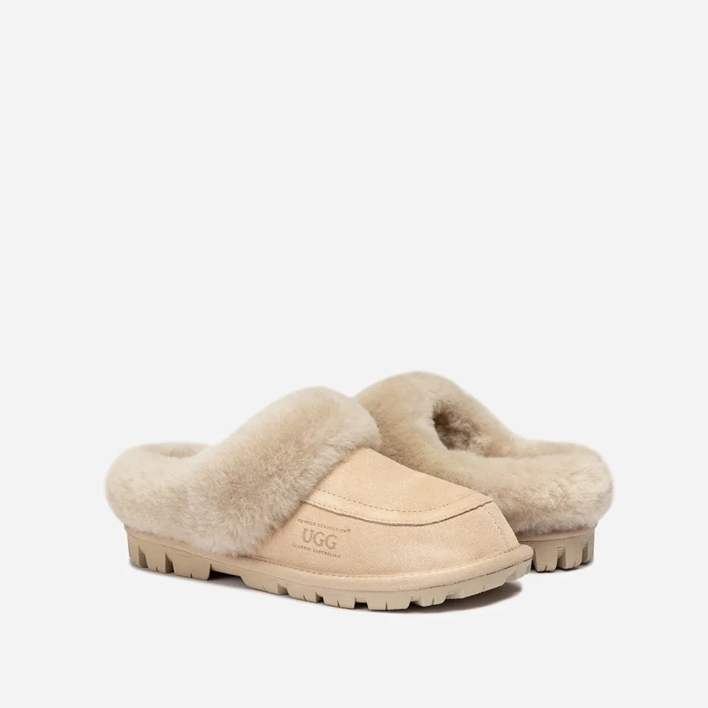 Ozwear Coquette Shearling Mule