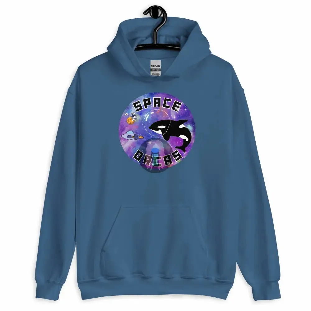 "Space Orcas" Unisex Hoodie