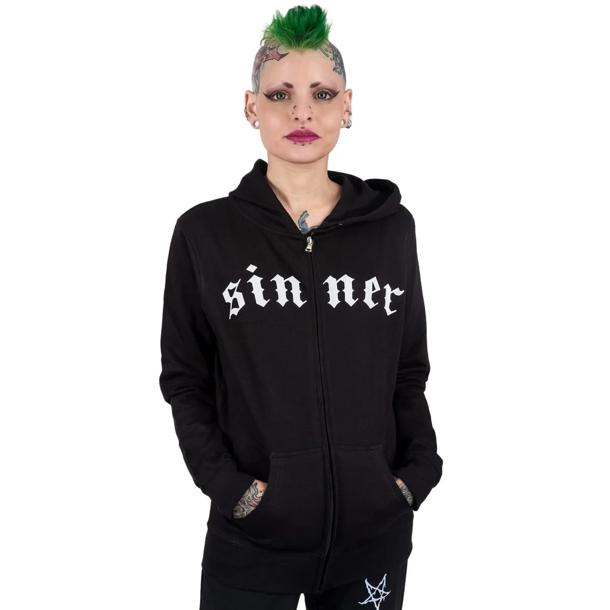 Sinner Zip Hoodie