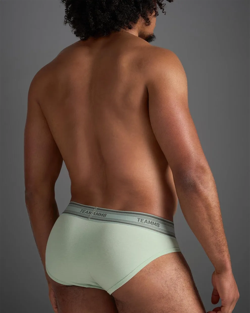 TEAMM8 New Classic Cotton Brief - Mint