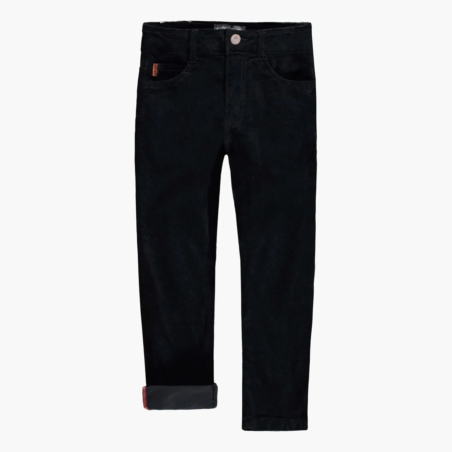 The Baxter Velvet Pant - Black - KIDS